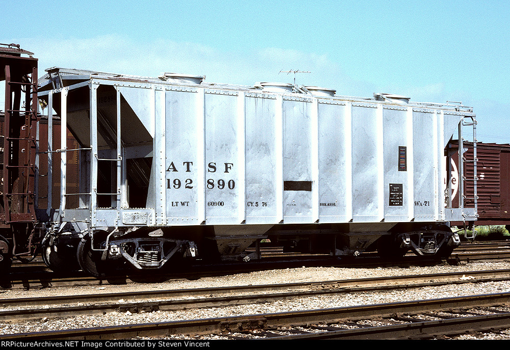 Santa Fe company sand service ATSF #192890